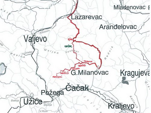Karta Takovo Karta Takovo