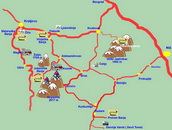 Kopaonik - tourist map