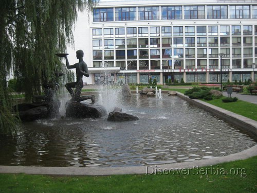 Fountains in Minsk