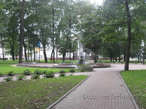 Fountains in Minsk