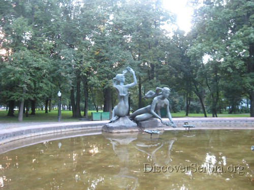 Fountains in Minsk